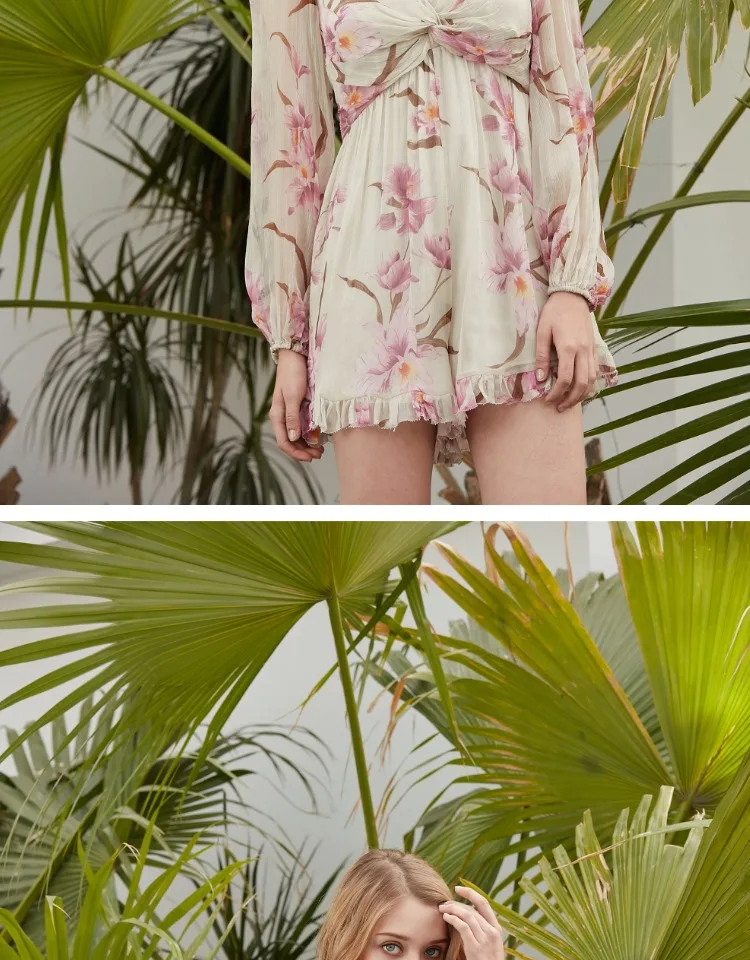 EASYSMALL, женское летнее платье, модное, сексуальное, высокого класса, Vestidos, стиль кантри, повседневное, с высокой талией, с длинным рукавом, с v-образным вырезом, платья