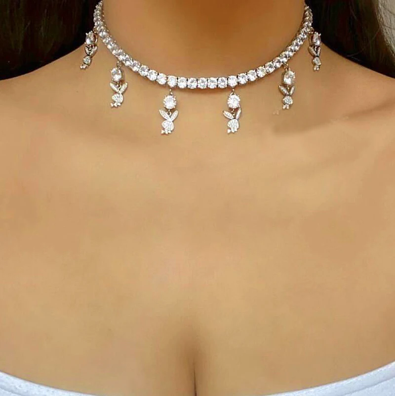 Новый цепи из нержавеющей стали 5A Cz Милый кулон для животного ожерелье в стиле