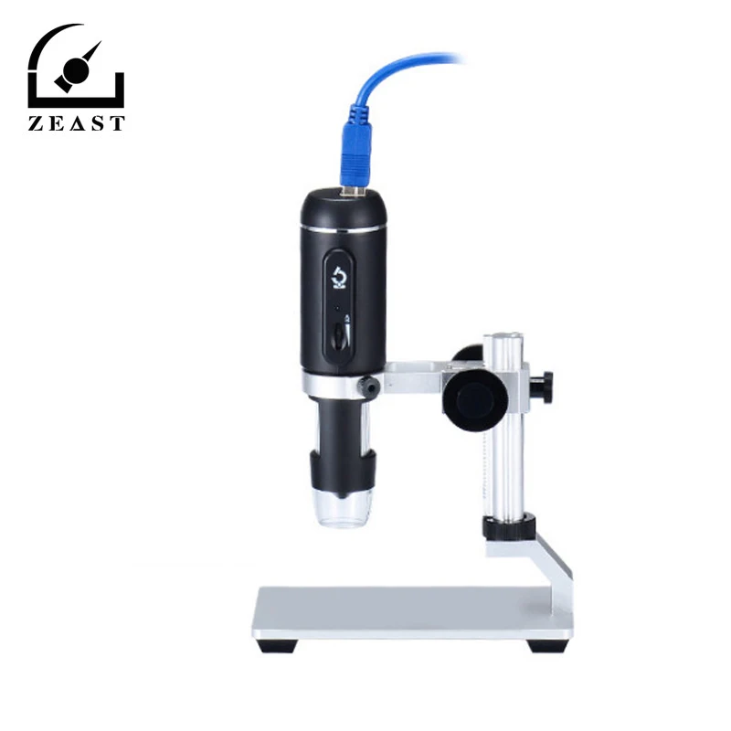 

ZEAST H3 1000X 5 Megapixel HD USB3.0 Digital Microscope with 8 LED Lights Adjustable Brightness