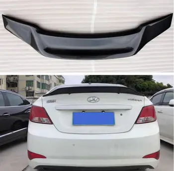 

CARBON FIBER REAR WING TRUNK LIP SPOILER FOR Hyundai Accent / verna 2010 2011 2012 2013 2014 2015 2016 R STYLE