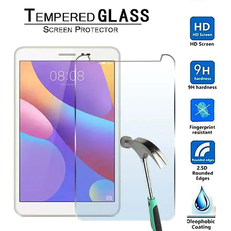 

For Huawei MediaPad T3 8.0-Premium Tablet 9H Tempered Glass Screen Protector Film Protector Guard Cover