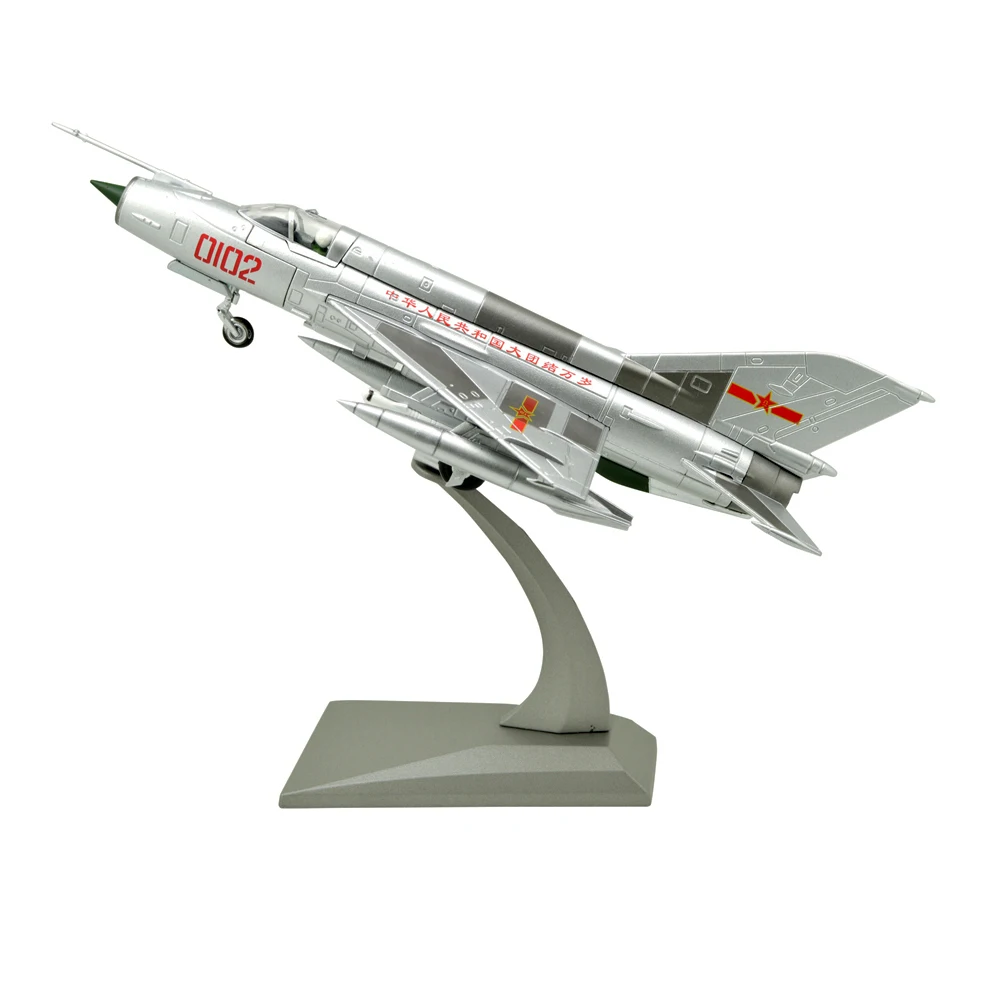 

TANG DYNASTY(TM) 1:72 China J-7, MIG-21 Fighter Attack Metal Plane Model,Chinese Air Force, Military Airplane Model