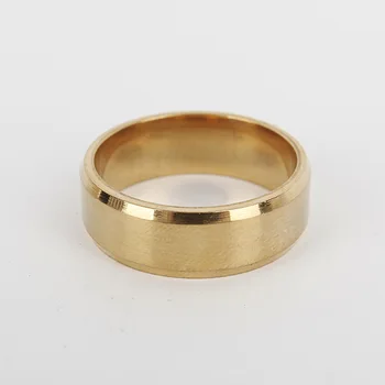 

French simple wide version narrow version arc smooth minimalist ring all-match female ring