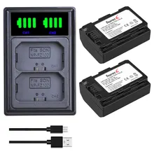 

for Sony a7 iii NP-FZ100 NP FZ100 NPFZ100 Battery Bateria + Charger For Sony Alpha 9 A9 9R A9R BC-QZ1 For Sony a9 a7R III A6600
