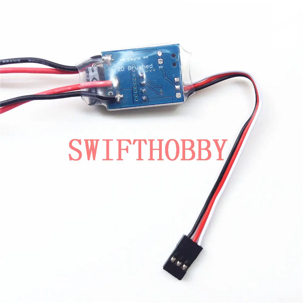 5A матовый ESC двухсторонний 2s 3s Lipo 130 180 260 Мотор RC лодка автомобильный регулятор скорости