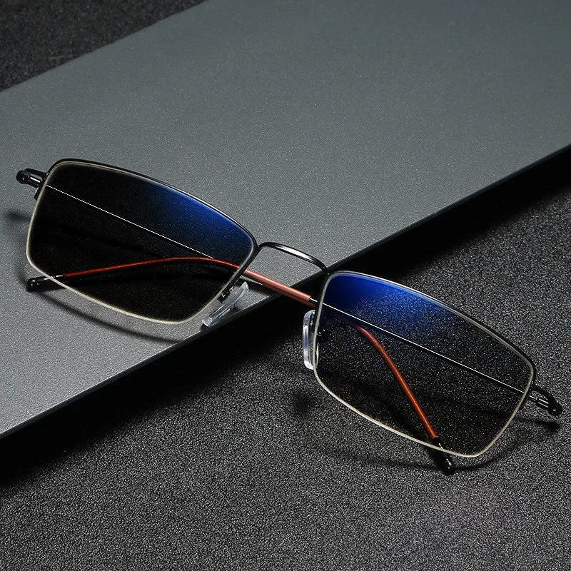 Солнцезащитные очки фотохромные для чтения новый дизайн меняющие цвет деловые