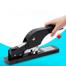 Huisheng большой размер тяжелый степлер Размер книги степлер экономия труда переплет машина офисные принадлежности специальные книги станки