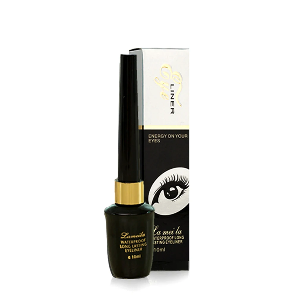 eyeliner Тушь для ресниц с максимальным объемом водостойкая завивка густой черный карандаш для глаз длительный простой в использовании жидкий макияж для глаз Красота Косметика - Цвет: eyeliner