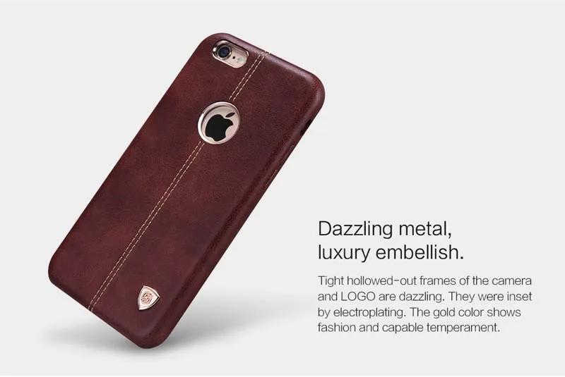 Для iPhone 6 Plus чехол для телефона серия Nillkin Englon чехол винтажный из искусственной кожи чехол для iPhone XR Xs Max Capa Fundas распродажа