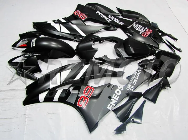 4 подарки Новые ABS полные комплекты обтекателей для YAMAHA YZF-R6 2006 2007 Обтекатели набор YZF R6 06 07 литьевая форма на заказ матовый цвет
