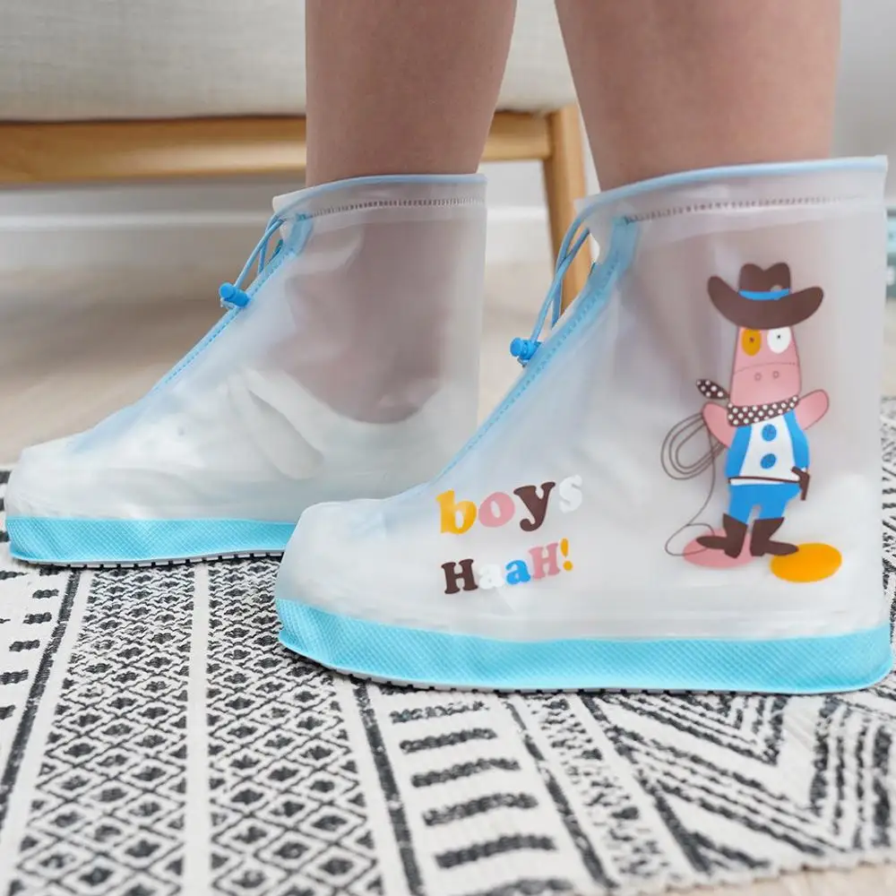 Защитный чехол для обуви детей нескользящий защитный уплотненный