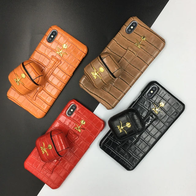 Shockproof Case Shell Cover Fits AirPods PRO Louis Vuitton Leather  Protection