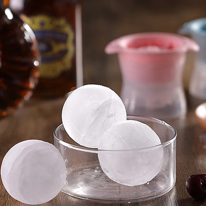 Creative Silicone Ice Cream Tool Ilicone Plastic Ice Hockey Model Ice Molds Perfect Ice Ball Maker Summer Kitchen Tools Supplies
