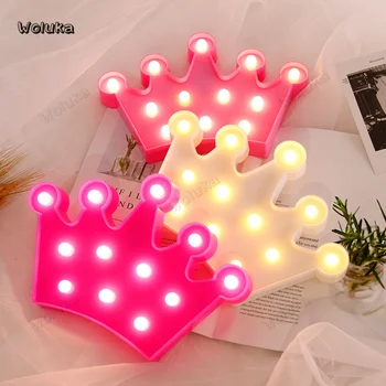 

Christmas-Color-Light Crown Modeling Lamp Night Light Hotel Bedroom Home Festival Decorative Light CD50 W05