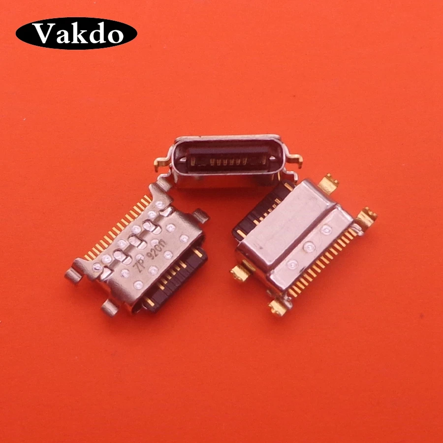 10 шт. Type C USB зарядка розетка зарядное устройство Порт Разъем для Xiaomi Poco F2 Pro