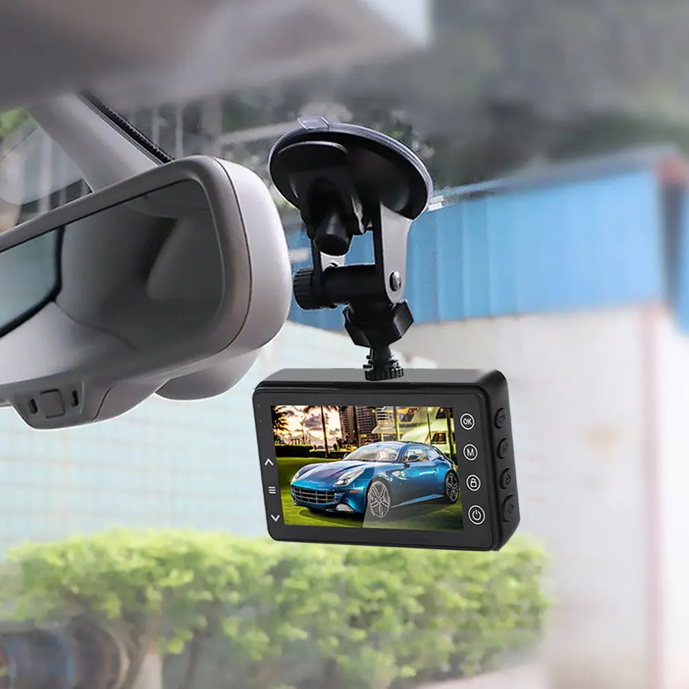 Vehemo 1080P Циклическая запись, автомобильная камера, идентификация изображения, Автомобильный видеорегистратор, видеорегистратор, прочная автомобильная камера, g-сенсор, Поддержка динамика