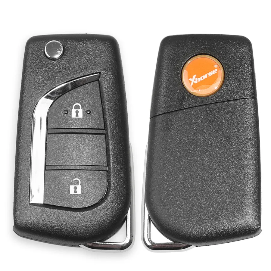 Универсальный пульт дистанционного управления Xhorse XKTO01EN для Toyota 2 кнопки VVDI Key