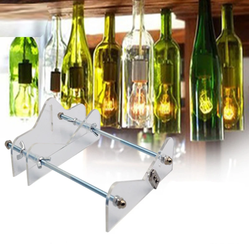 1 Set Adjustable Glass Cutters Glass Wine Beer Bottle Cutter Practical Cutting Tool For Diy Home