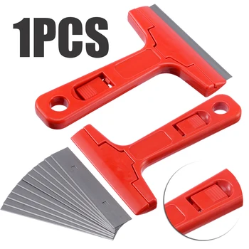 

1pc Aquarium Scraper Cleaner Fish Tank Razor Coralline Household Cleaning Tool Window Squeegees Glass Cleaning Wiper Brush