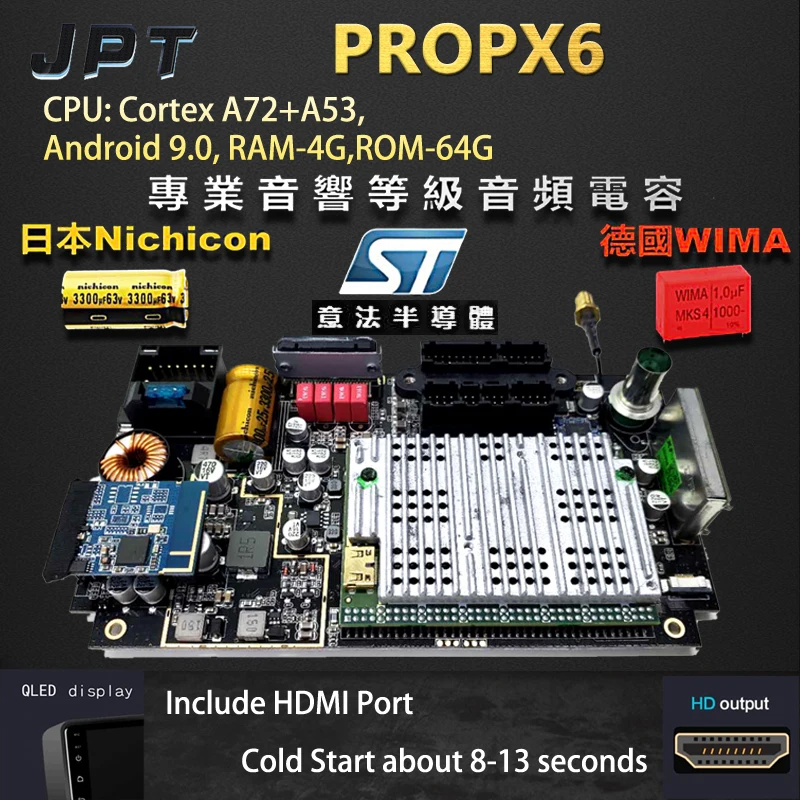 

Car Multimedia Video Player px6 9853 4G 64 Android 9 9 inch 10inch GPS Navigation System For Toyota Corolla
