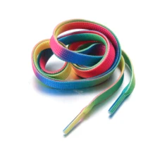 Colorful Shoelace Fashion Pattern Flat Long shoestring Flat Shoe Canvas Shoestring Multi Color Printed Shoelace Shoes Accessorie