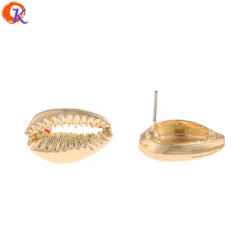 

Cordial Design 100Pcs 12*19MM Jewelry Accessories/Earring Stud/Shell Shape/DIY Earring Making/Hand Made/Earring Findings