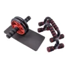 AB Power Wheels Roller Machine Push-up Bar Stand Exercise Rack Workout Home Gym Fitness Equipment Abdominal Muscle Trainer ► Photo 1/6