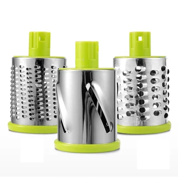 

Multi-functional Manual Slicer Vegetable Fruit Round Cutter Shred Grater Shredder Household Kitchen Food Processors 23X11cm TB