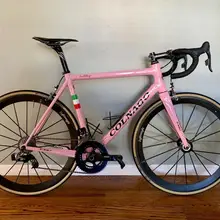 Colnago розовый C60 C64 карбоновый дорожный велосипед с R7000 R8000 Groupset белый Карбон 50 мм Колесная