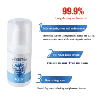 

Disposable Hand Sanitizer Gel Bacteriostatic Gel Disinfection Sterilization Liquid Portable No-wash Hand Soap