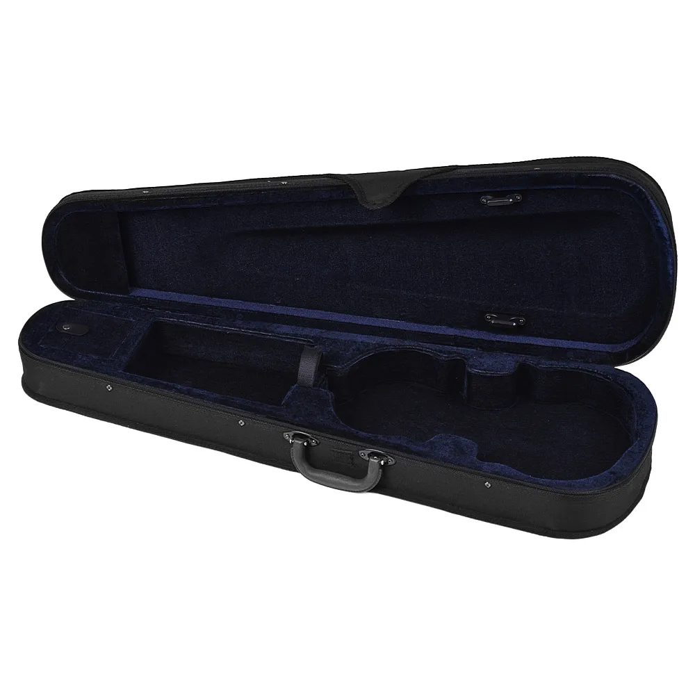 

Professional 4/4 Full Size Violin Triangle Shape Case Box Hard & Super Light with Shoulder Straps Beige