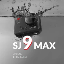 SJCAM SJ9 Max Gyro/EIS родная 4K30FPS WiFi Удаленная Экшн-камера Novatek NT96683 чип прямая трансляция 10 м корпус Водонепроницаемая камера