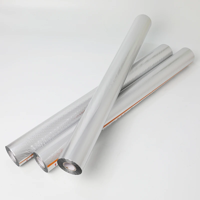 One Roll 0.64x120m Matte Gold Or Silver Hot Stamping Foil Paper Custom