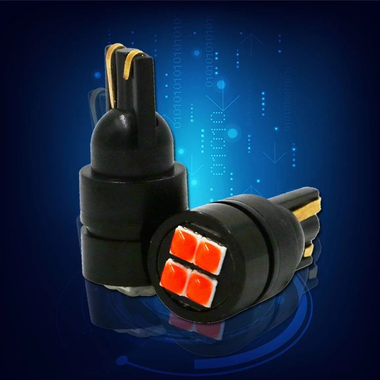YSY 100X W5W 3030 4SMD автомобильный T10 светодиодный 194 168 Клин Замена заднего прибора панель лампы Белый Синий лампы для габаритных фонарей