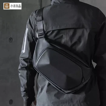 

Youpin TAJEZZO Polyhedron Crossbody Bag Pack Chest Bag For Men Anti-theft Shoulder Messenger Bags Male Waterproof Short Tr