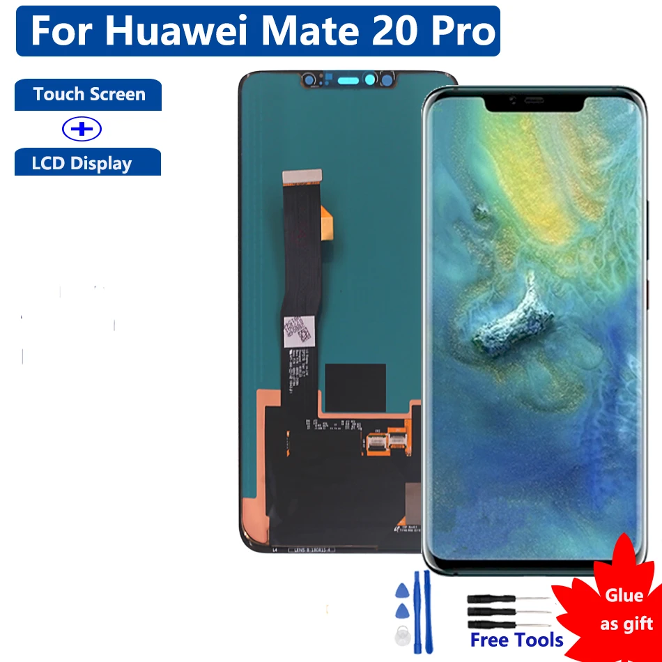 

Original LCD For Huawei mate 20 pro Display Touch Screen Assembly For Huawei mate 20 pro With Fingerprint LCD Display