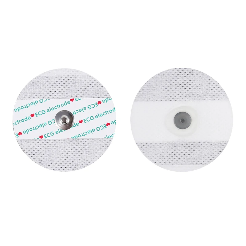 Medical Disposable ECG Electrode Pads, Snap-type Round Shape, Suitable for Holter Monitor Monitor Detector afbeelding