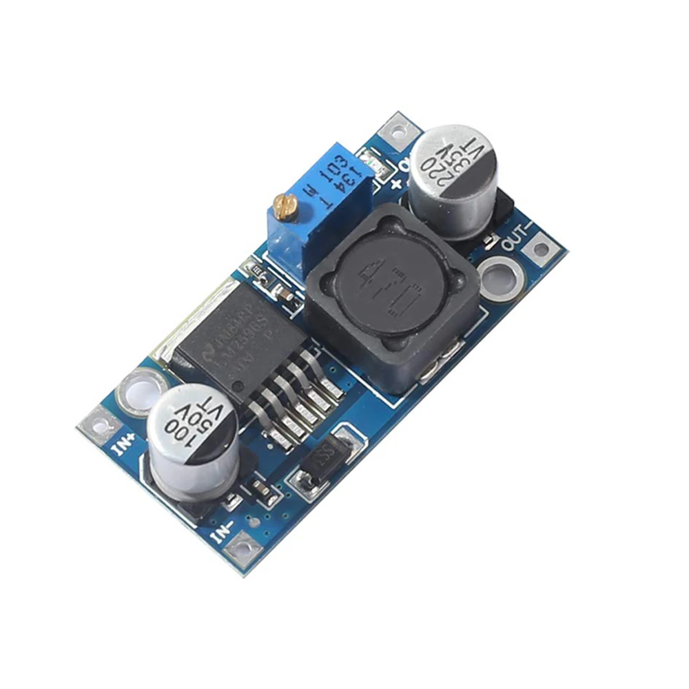5 шт. 3 А Регулируемый DC В DC LM2596S-ADJ вход 3,2 V^ 46V выход 1,25 V~ 35V dc-dc понижающий модуль регулятора питания