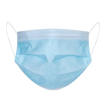 

40PCS Disposable Face Mask Skin Care Mascherina Unisex Soft Masks For Adult 3-layer Non-woven Meltblown Cloth Face Masks Masque
