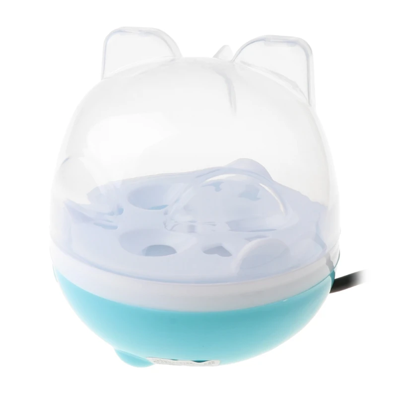 New Electric Hard Boiled Egg Cooker Portable Rapid Kitchen 3Pcs Egg Steamer Boiler