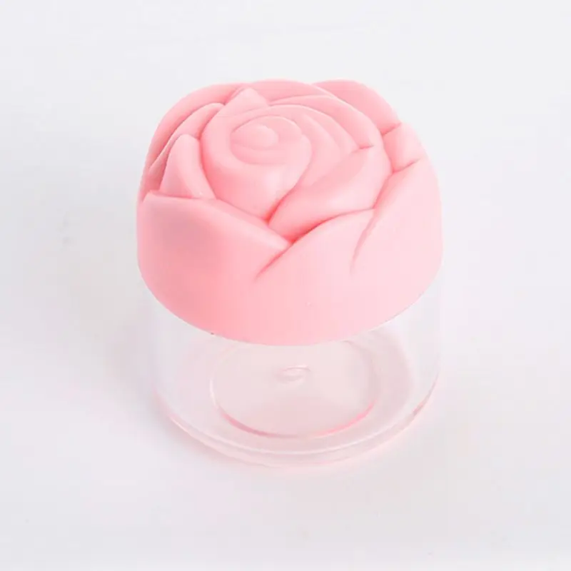 로즈 패턴 뚜껑 빈 병 화장품 용기 상자 e65f와 5Pcs 20g 크림 항아리
