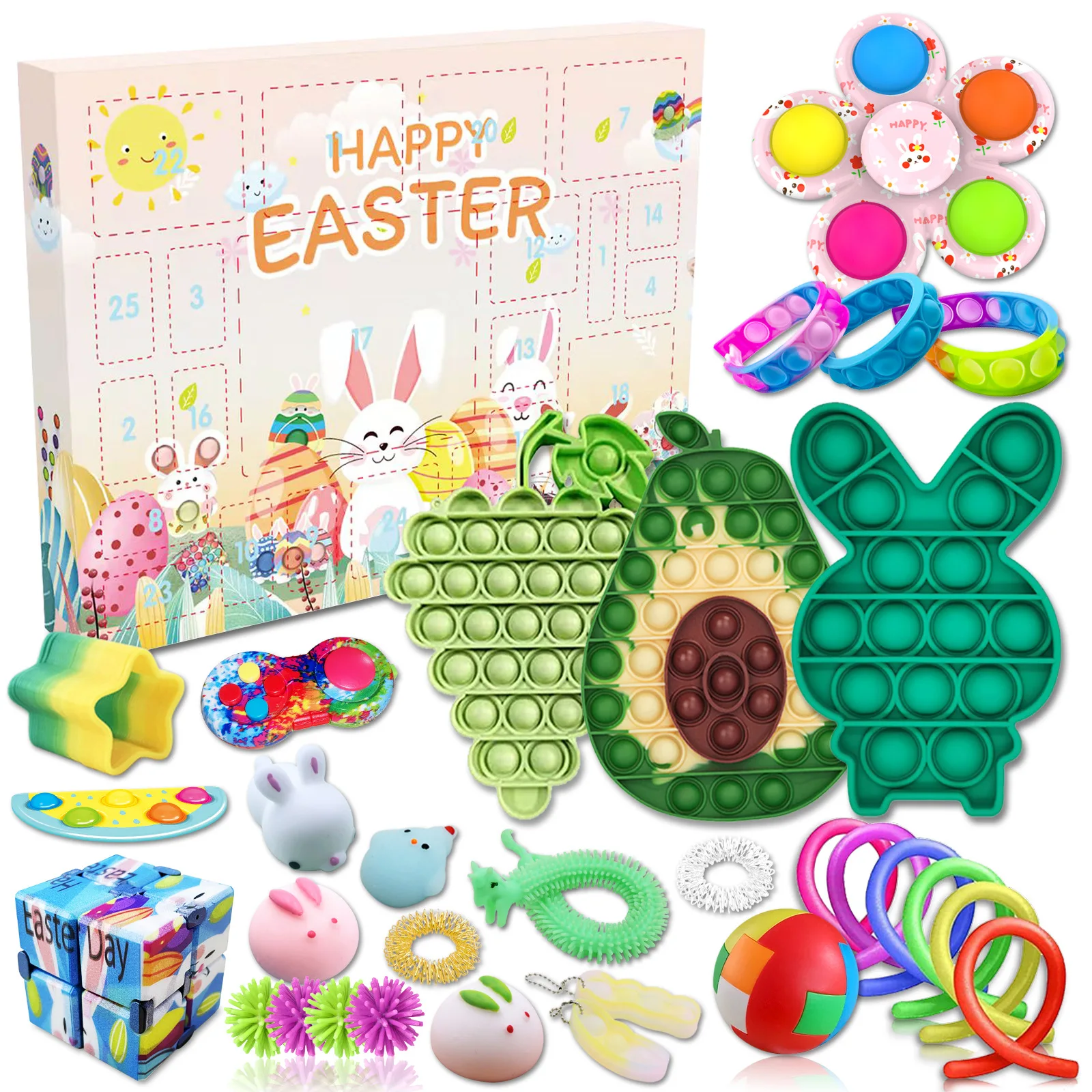 Набор антистрессовых игрушек для взрослых и детей | Игрушки хобби