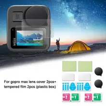 Screen Protector Tempered Glass Lens Cover Camera Accessories for GoPro Max Sports Camera Accessories