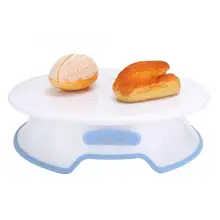 Пластиковый поворотный стол для торта, вращающийся Противоскользящий стол для украшения торта, стол для торта, круглая подставка для торта, кухонные инструменты для выпечки