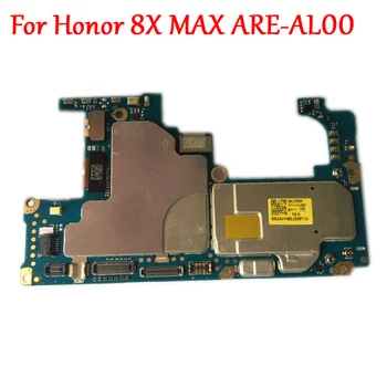 

Tested Full Work Original Unlocked Motherboard For Huawei Honor 8X MAX ARE-AL00 Logic Circuit Electronic Panel