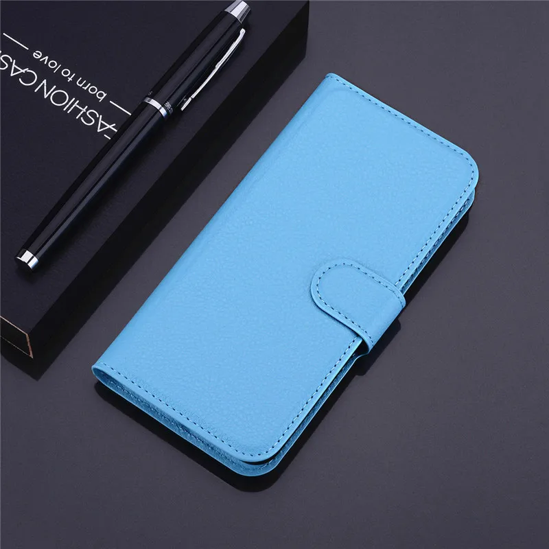 Blue Для samsung Galaxy J2 Case Роскошный кожаный чехол-книжка с бумажником для samsung J2 J200 J200F чехол для телефона samsung J2 J250F - Цвет: Blue