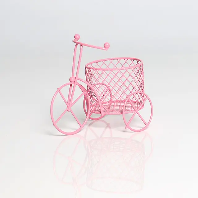 Candy Rack Sponge Storage Jewelry Container Lron Tricycle Car Rack Candy Box Sugar Shelf Ornament Rack Creative Home Decor 3