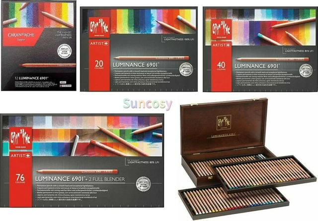 Caran D'Ache Luminance Colored Pencil Set of 40 (6901.740)