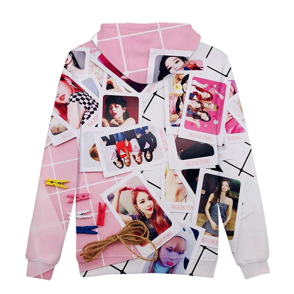 BlackPink 3D толстовки с капюшоном для женщин и мужчин, модные 3D толстовки, мужские толстовки, корейские 3D толстовки с капюшоном с принтом, черные розовые повседневные пуловеры для девочек