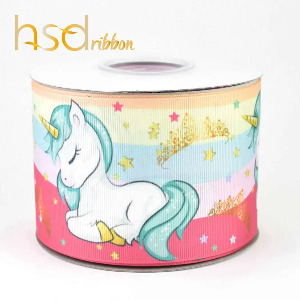 HSDCraft 22 мм 25 мм 38 мм 50 мм 75 мм джинсовая Серия HT на Grosgrain ленты для diy - Цвет: 07